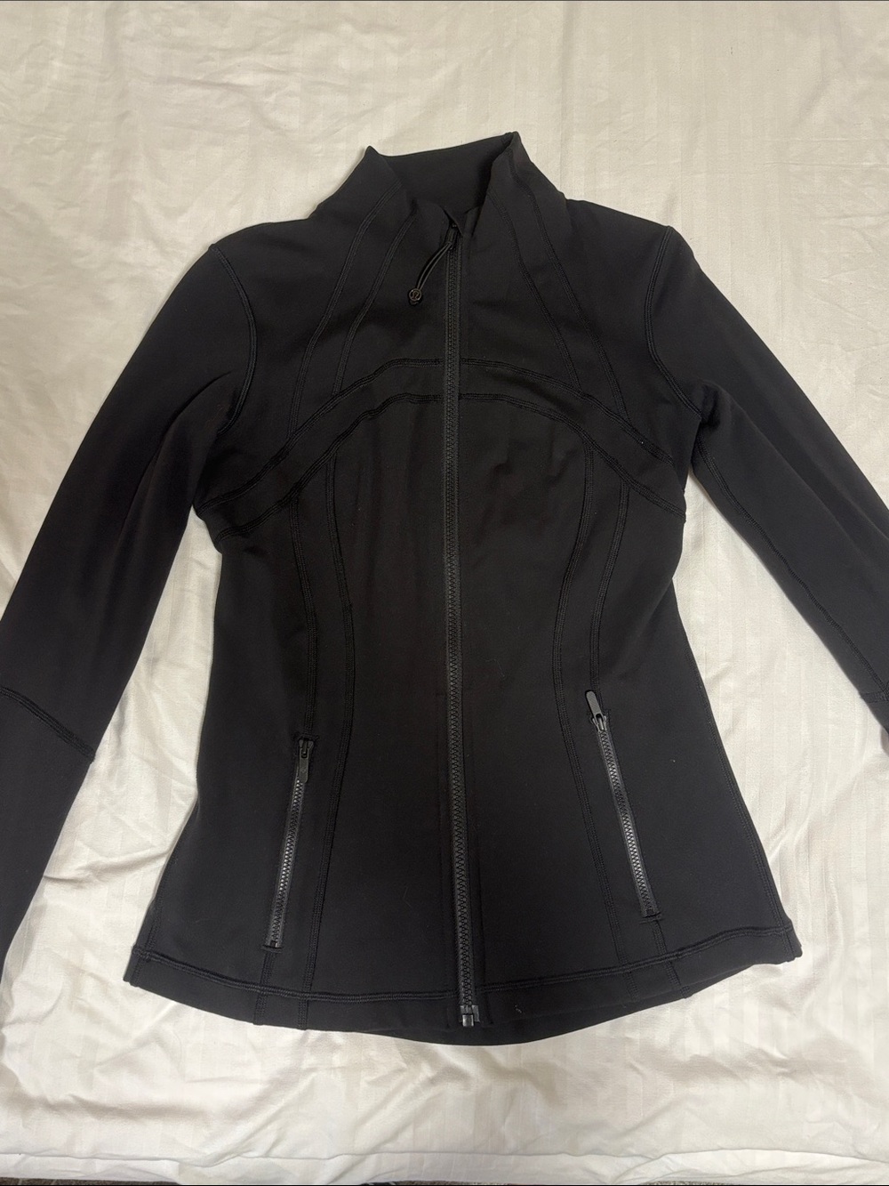 lululemon athletica Define Jacket *Luon Black Women’s Zip-Up - Size 6